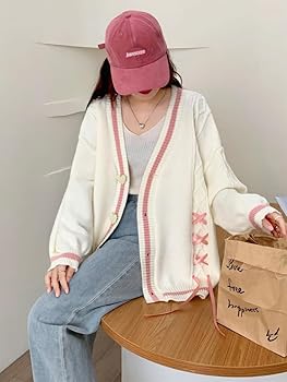 Amazon.com: ebossy Women's Ribbon Lace Up Cute Sweet Cable